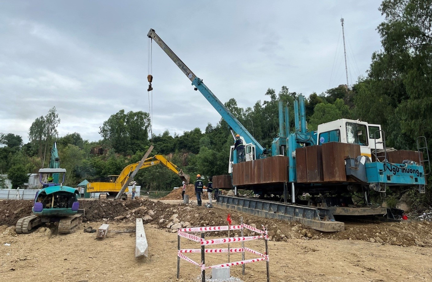 Dự án môi trường có vốn 72 triệu USD ở Nha Trang đang chậm tiến độ do chậm giải phóng mặt bằng.