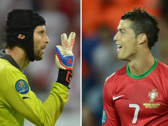 Cech tin rằng sẽ vô hiệu hóa được Ronaldo