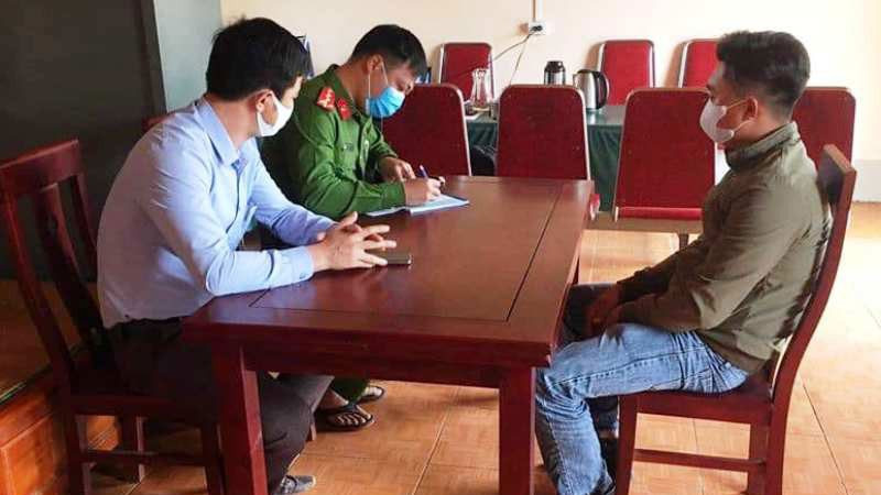 Không đeo khẩu trang rồi lên mạng thách thức, thanh niên bị phạt 300.000 đồng ảnh 1