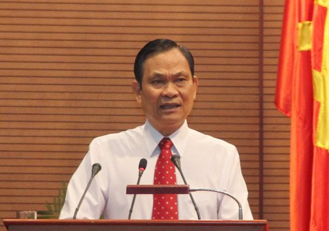 Bộ trưởng Nội vụ Nguyễn Thái Bình. Bdsd