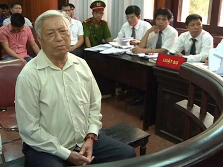 Bị cáo Thái Lương Trí tại phiên tòa phúc thẩm