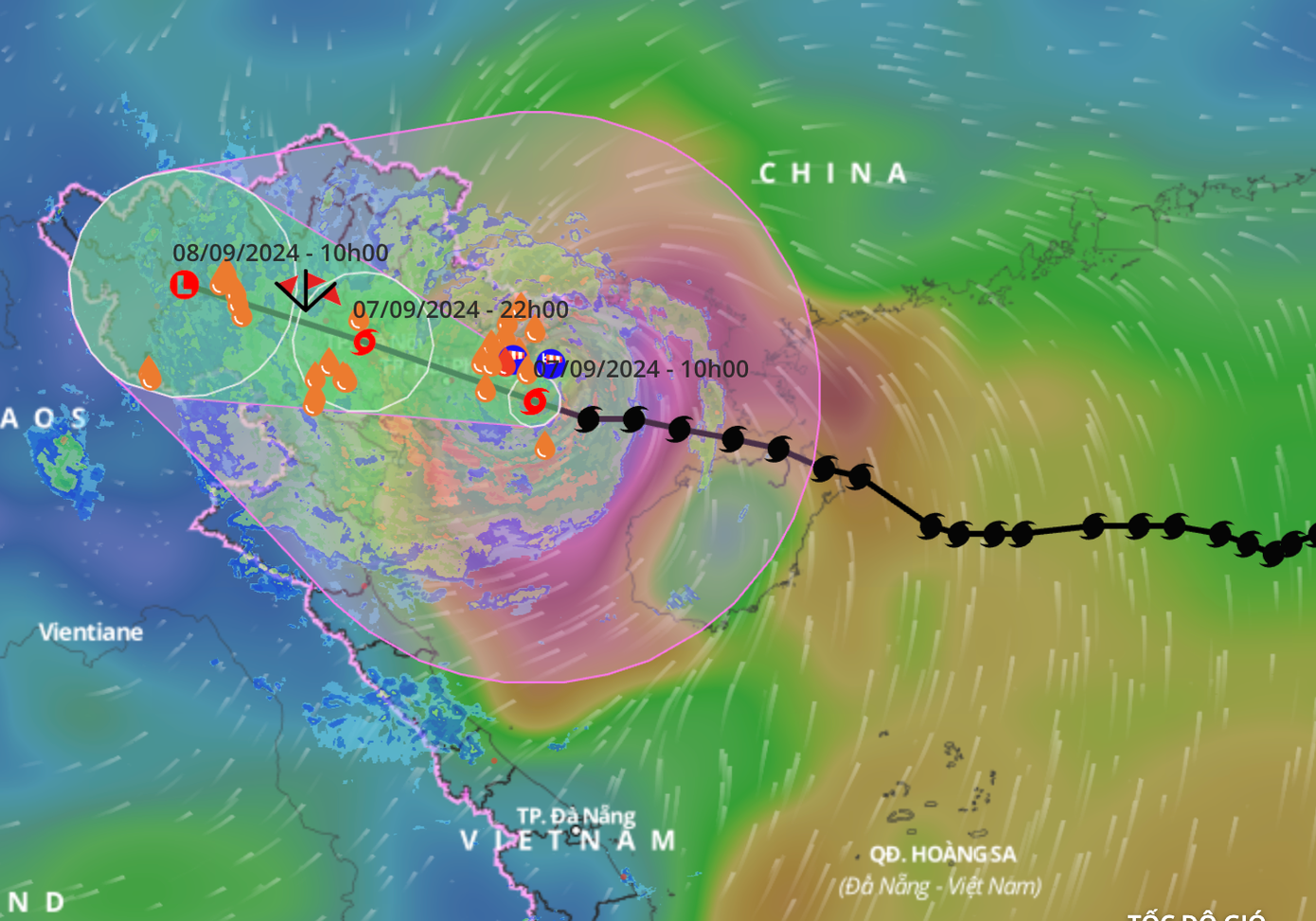 Bão số 3 vượt qua Phú Thọ, Hoà Bình, đi sâu vào Tây Bắc Bộ ảnh 41 Bão số 3 vượt qua Phú Thọ, Hoà Bình, đi sâu vào Tây Bắc Bộ ảnh 41