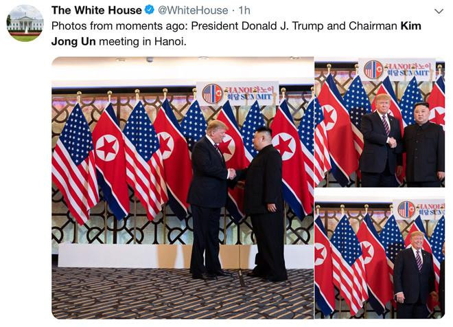 Bữa tối kết thúc, Tổng thống Trump và Chủ tịch Kim rời khách sạn Metropole ảnh 1