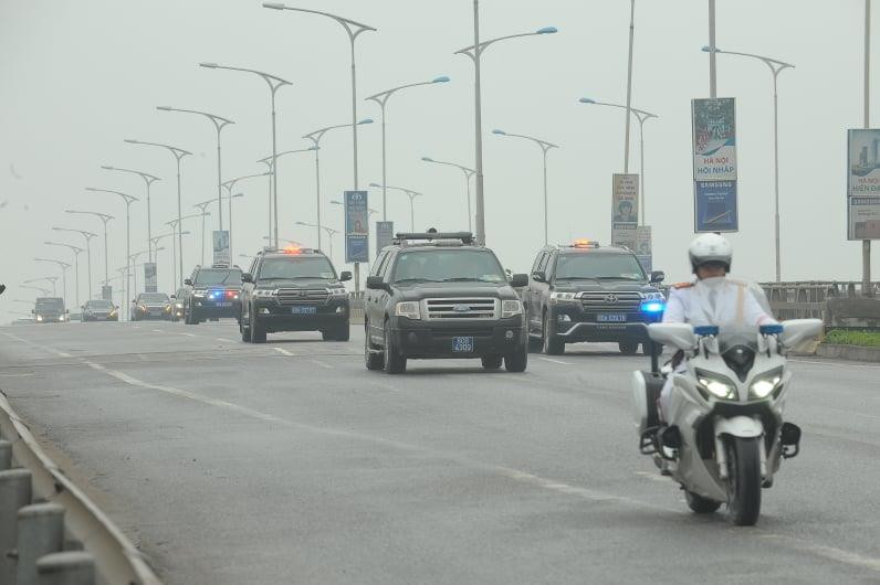 Đoàn xe của Chủ tịch Kim Jong Un về đến khách sạn Melia ảnh 8