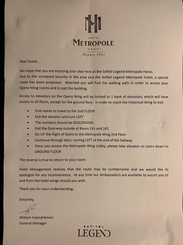 Bữa tối kết thúc, Tổng thống Trump và Chủ tịch Kim rời khách sạn Metropole ảnh 27