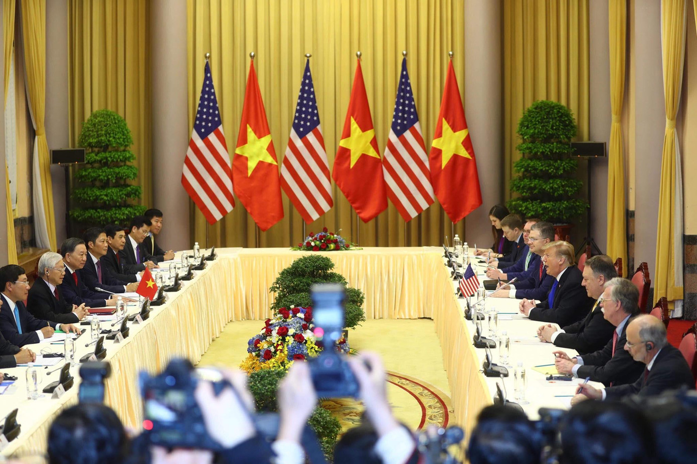 Tổng thống Mỹ Trump gửi lời chào và cám ơn nhân dân Việt Nam ảnh 14