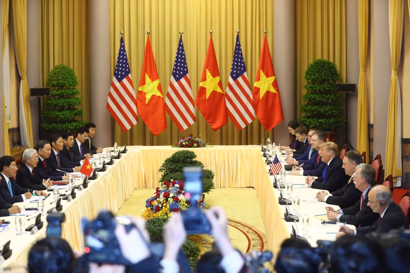 Tổng thống Mỹ Trump gửi lời chào và cám ơn nhân dân Việt Nam ảnh 14