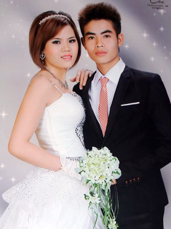 Ảnh cưới rạng ngời của chủ rể Đào Văn Đức và cô dâu Hồ Thị Hoa