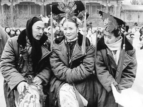 Một cảnh hậu trường phim