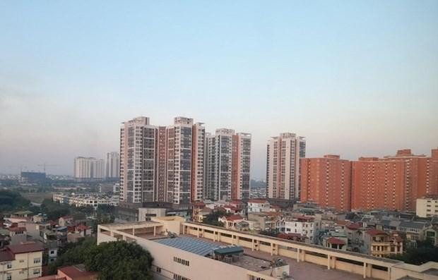 Các chính sách vĩ mô, tài chính được điều chỉnh linh hoạt, kiểm soát tín dụng tốt... cũng góp phần thúc đẩy, tạo lực kéo để thị trường bất động sản phát triển bền vững trong năm 2022. Ảnh minh họa. (Nguồn: HV/Vietnam+)