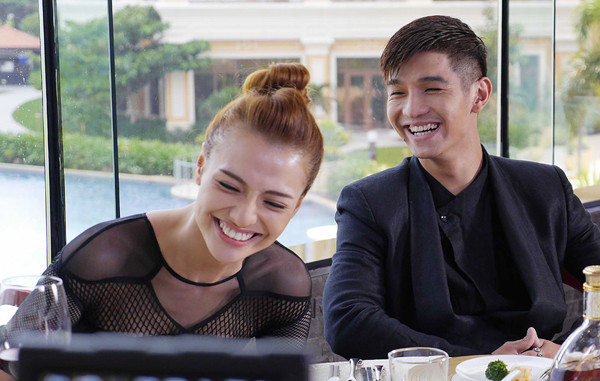 Hồng Quế chật vật đóng cảnh giường chiếu với Cường Seven ảnh 8