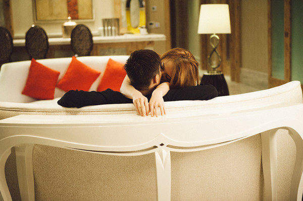 Hồng Quế chật vật đóng cảnh giường chiếu với Cường Seven ảnh 3