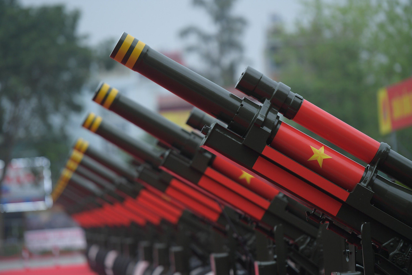 Lữ đoàn Pháo binh 45 thuộc Binh chủng Pháo binh là đơn vị được giao trọng trách thực hiện nghi thức trang trọng này.