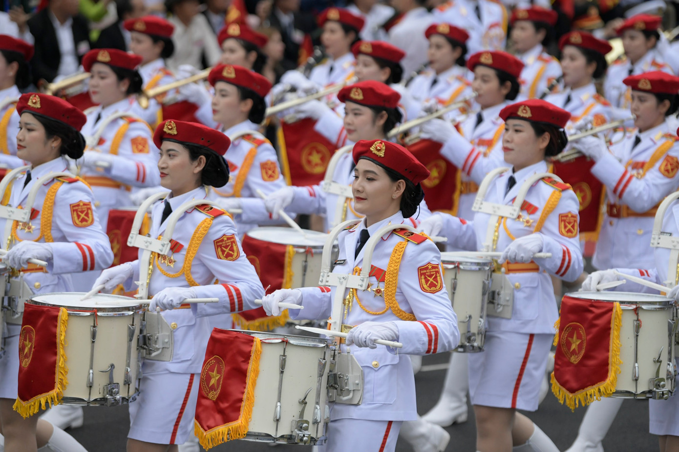 Diễu binh, diễu hành kỷ niệm trọng thể 70 năm Chiến thắng Điện Biên Phủ ảnh 45