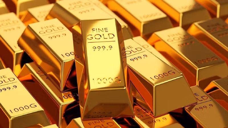 Giá vàng miếng SJC cao hơn vàng tròn trơn 15 triệu đồng/lượng. ảnh minh hoạ