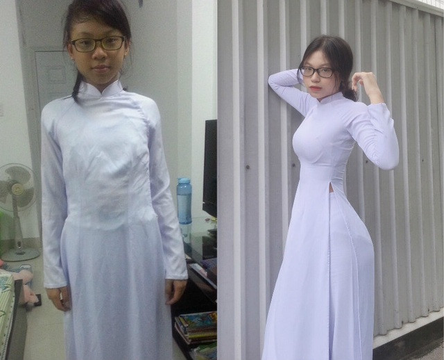 Dân mạng ngỡ ngàng màn 'dậy thì thành công' của thiếu nữ Sài thành ảnh 1