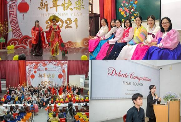 Nhiều hoạt động thú vị mang đến niềm vui mới,tạo hứng khởi để sinh viên học tập tốt hơn