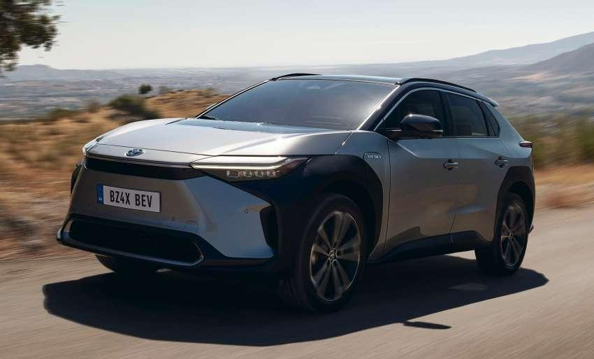 Toyota bZ4X được giới thiệu năm ngoái. Toyota bZ4X được giới thiệu năm ngoái.
