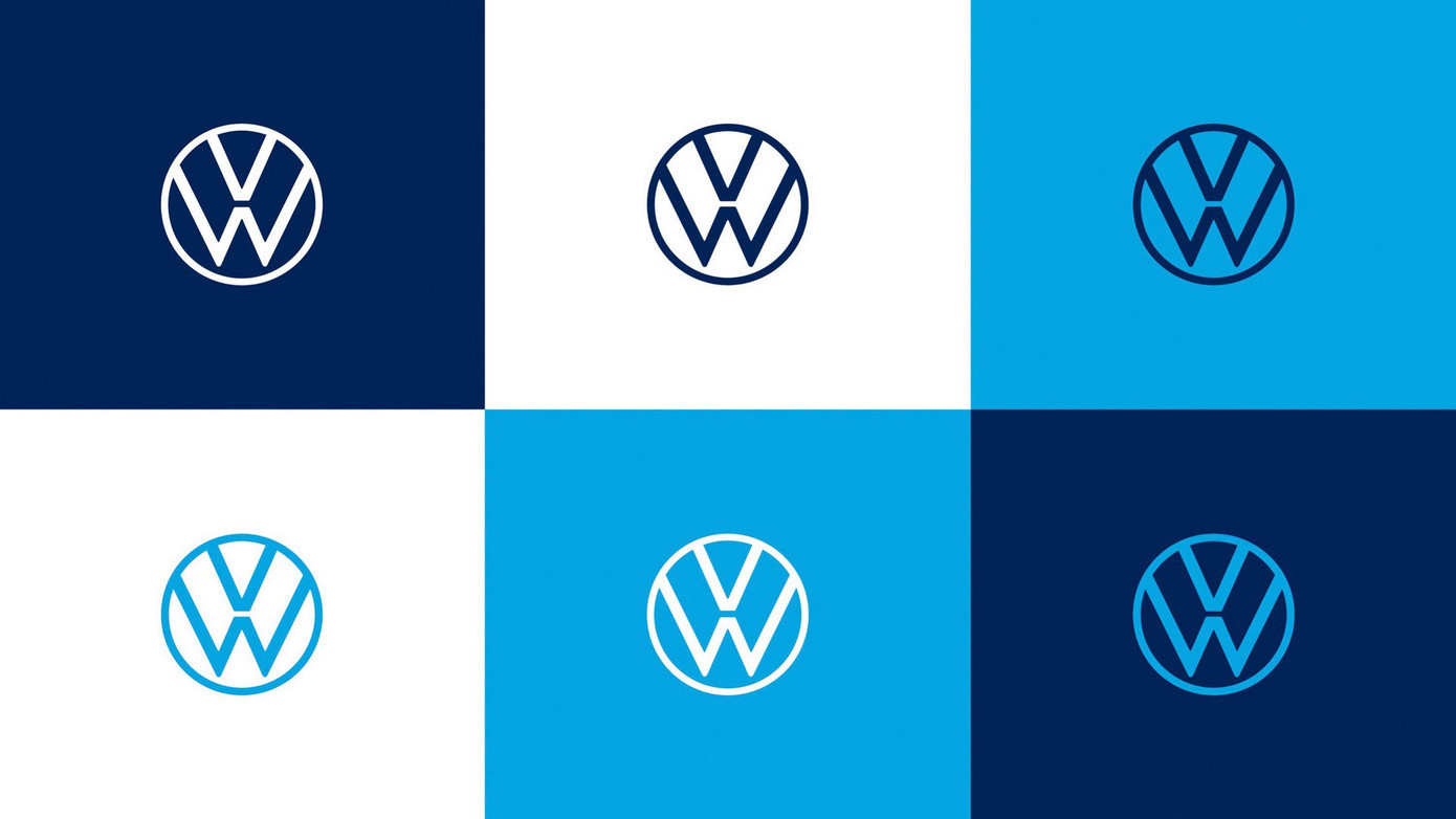 Volkswagen tung logo nhận diện thương hiệu mới ảnh 1