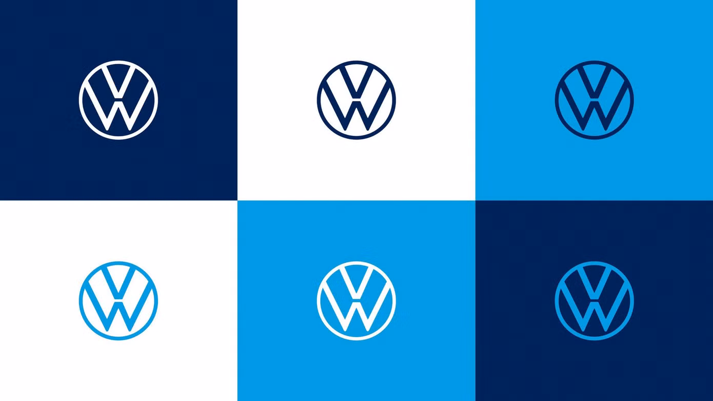 Volkswagen tung logo nhận diện thương hiệu mới ảnh 1