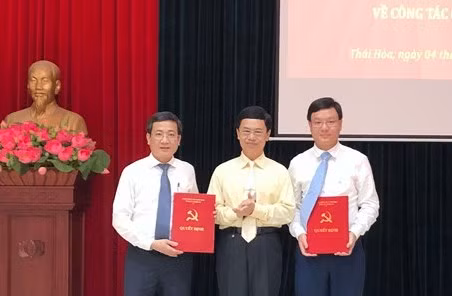 Điều động, bổ nhiệm nhân sự 2 địa phương ảnh 2