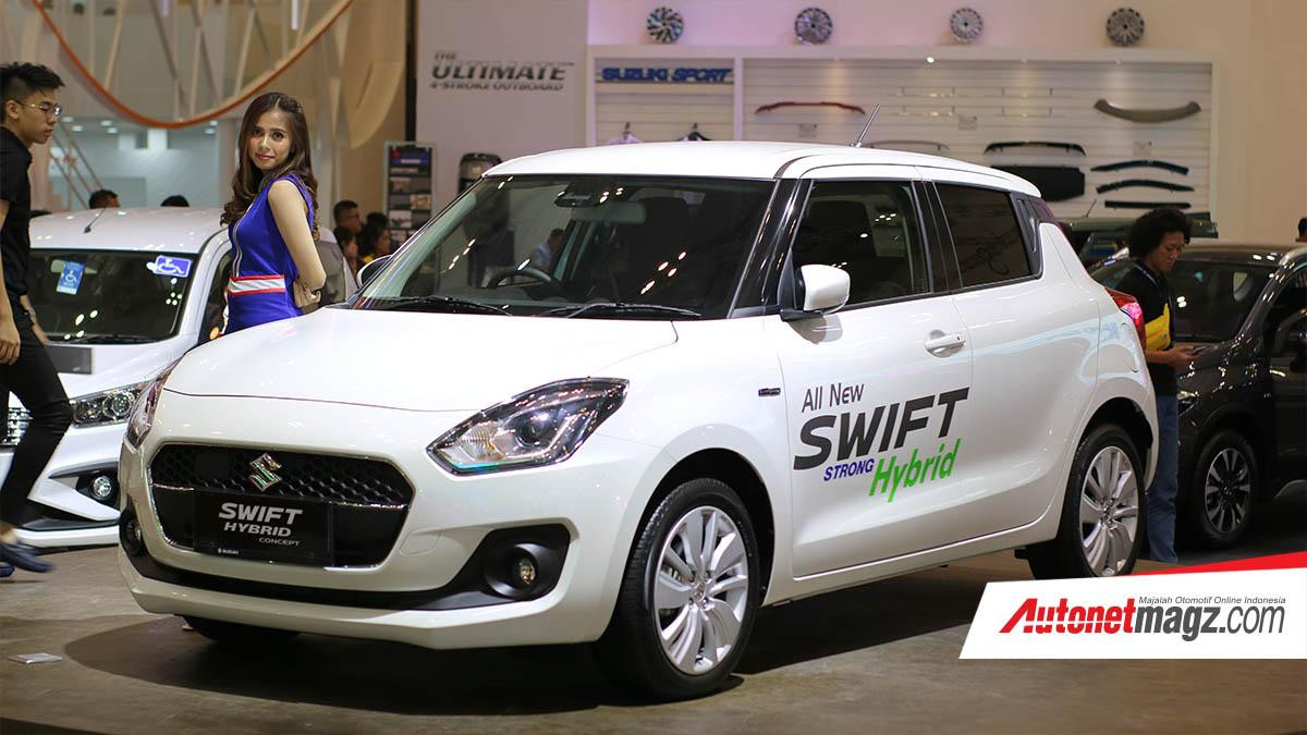Mẫu Swift Hybrid từng được giới thiệu tại triển lãm ở Indonesia vào năm 2018.