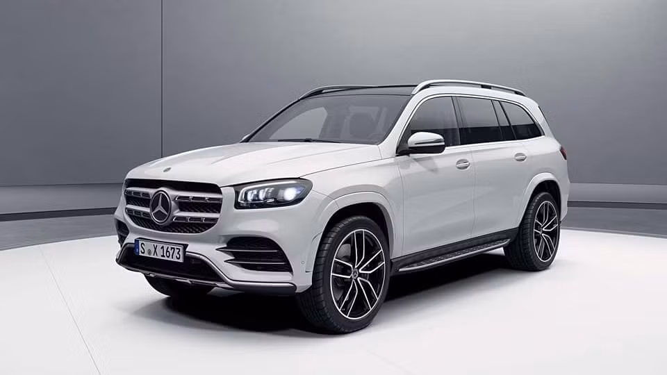 Mercedes-Benz GLS 2020 - Đối thủ BMW X7 lộ ảnh chính thức ảnh 7