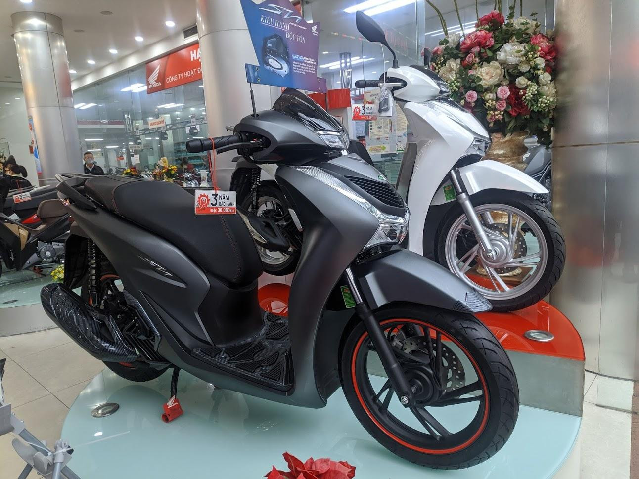 Honda tiếp tục giảm doanh số xe máy giai đoạn đầu năm 2021.