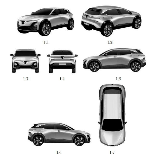 Kiểu dáng mẫu SUV coupe của VinFast.