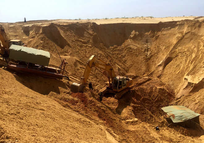 Sập hầm khai thác quặng titan, 1 công nhân tử vong ảnh 1