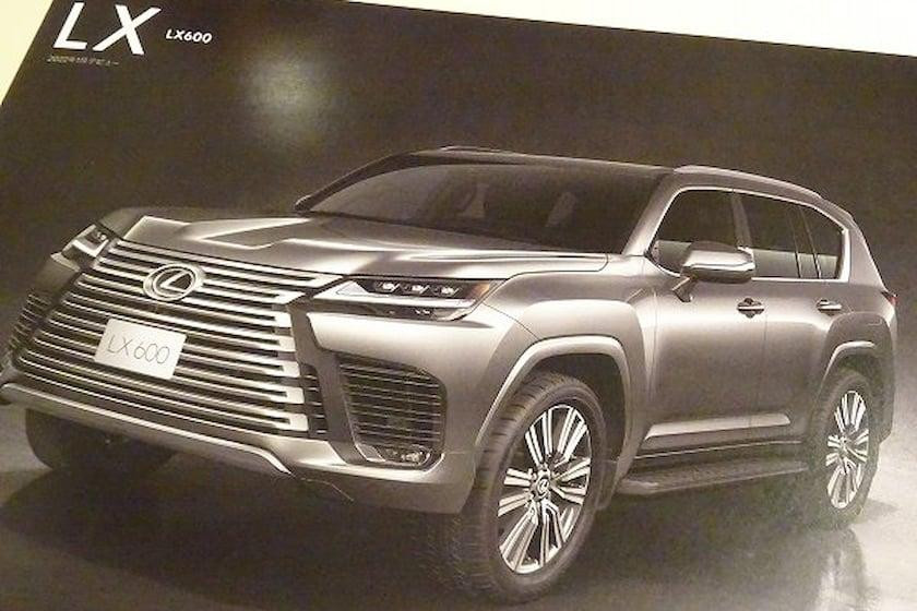 Lexus LX600 lộ diện tại Nhật Bản.