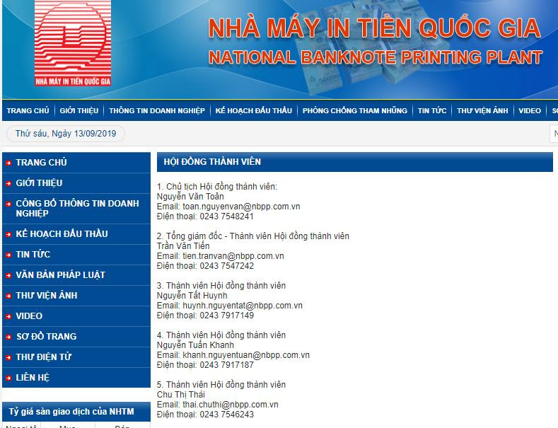 Hậu báo lỗ nửa năm, Nhà máy In tiền Quốc gia có tân Chủ tịch ảnh 2