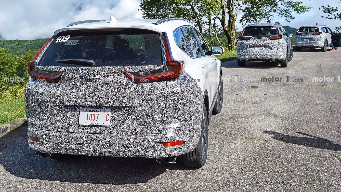 Honda CR-V 2020 lộ những hình ảnh chạy thử mới ảnh 1
