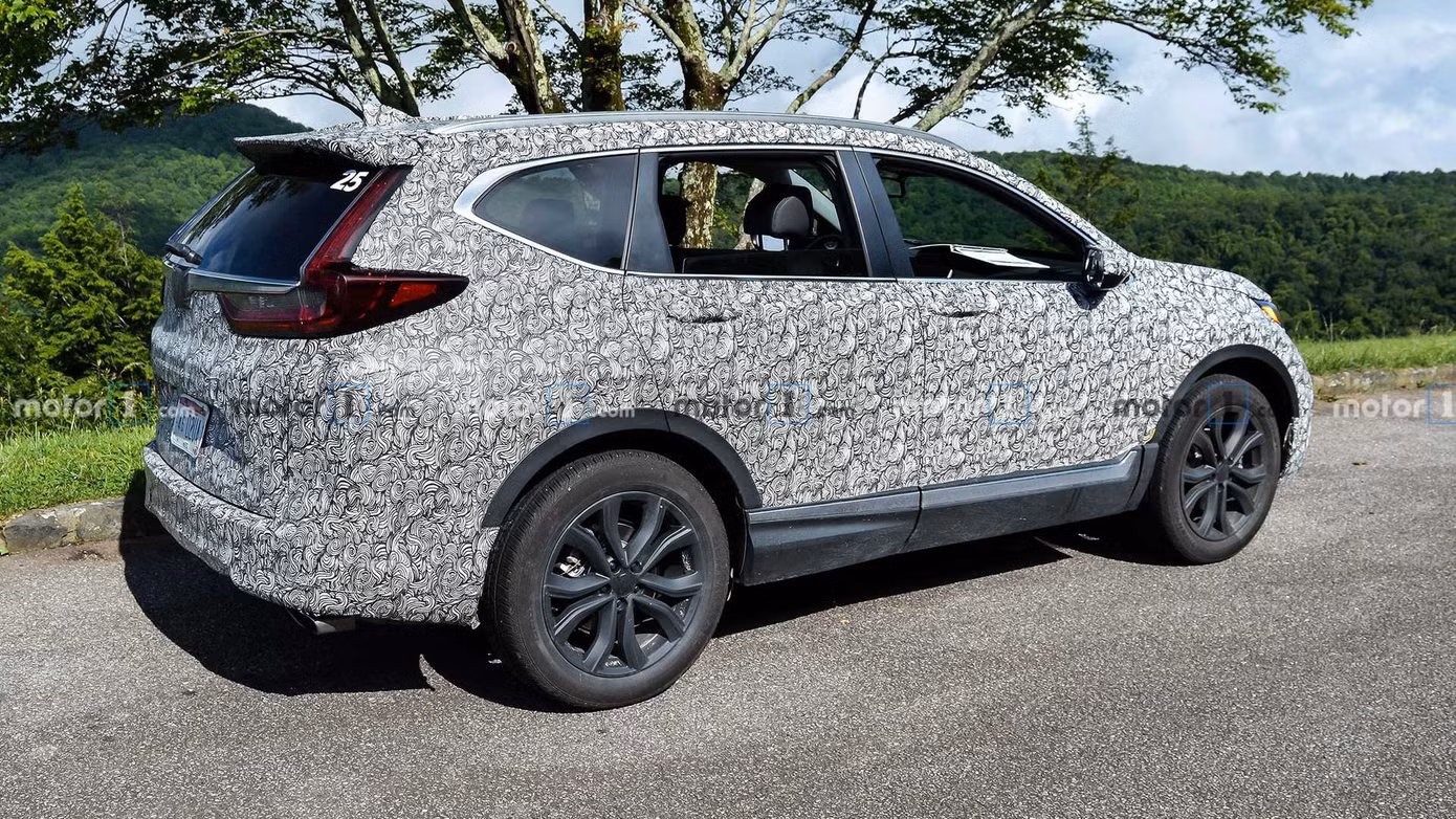 Honda CR-V 2020 lộ những hình ảnh chạy thử mới ảnh 4