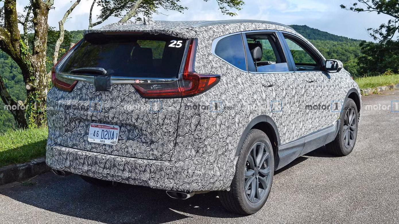 Honda CR-V 2020 lộ những hình ảnh chạy thử mới ảnh 5
