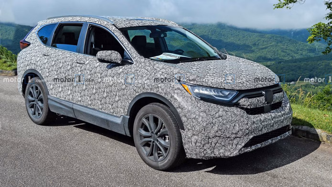Honda CR-V 2020 lộ những hình ảnh chạy thử mới ảnh 3
