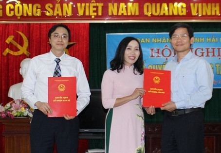 Điều động, bổ nhiệm nhân sự 2 địa phương ảnh 1