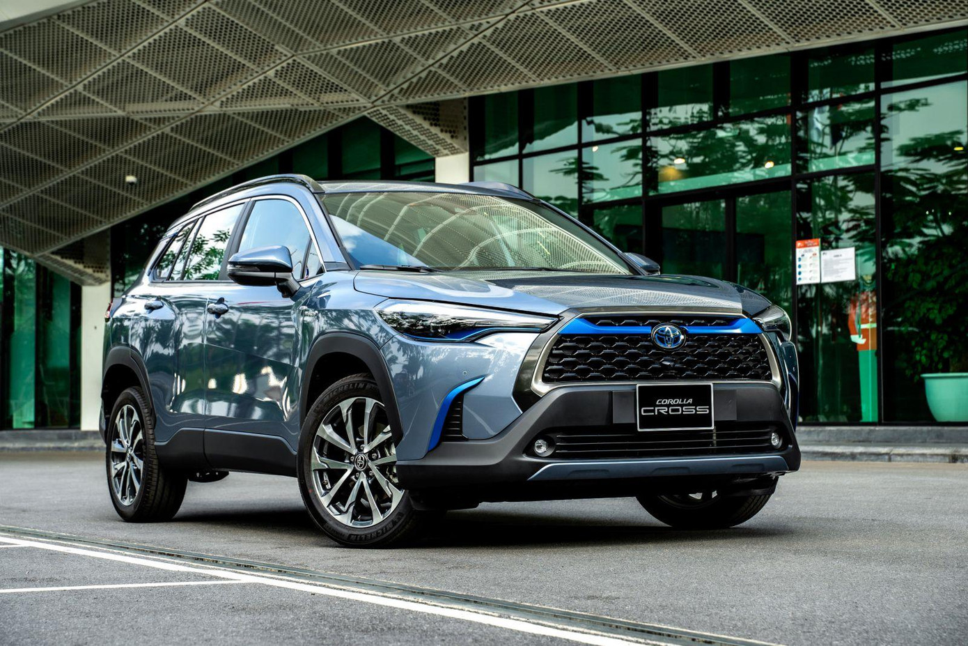Phiên bản Hybrid của mẫu Toyota Corolla Cross.
