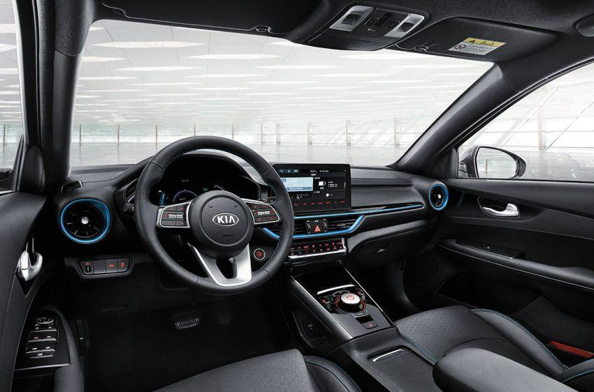 Nội thất của Kia K3 EV.