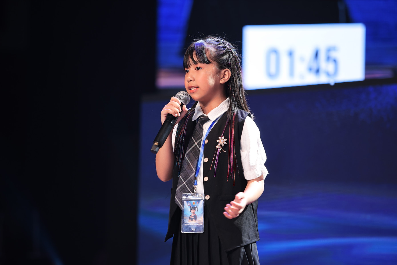 Thí sinh Gia Hân. Thí sinh Gia Hân.