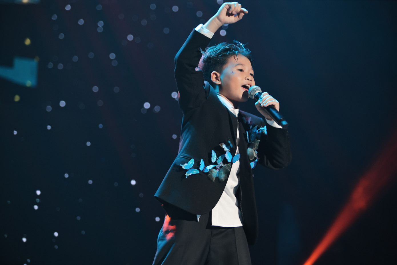 Thí sinh Vũ Minh Hiển. Thí sinh Vũ Minh Hiển.