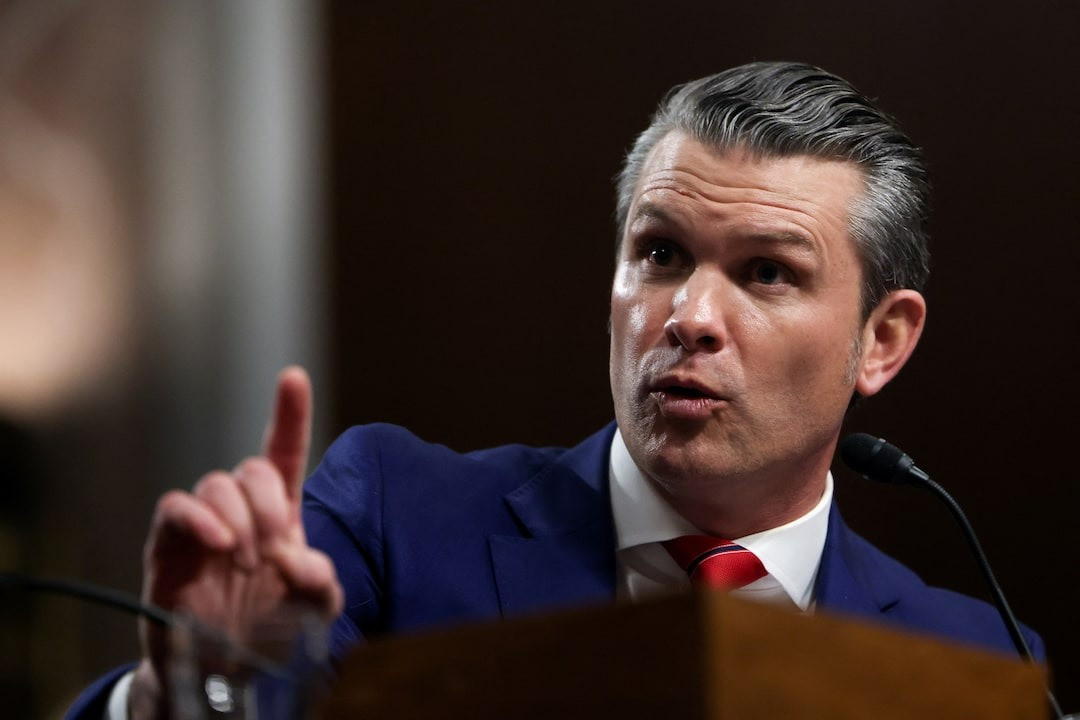 Bộ trưởng Quốc phòng Mỹ Pete Hegseth. (Ảnh: Reuters)