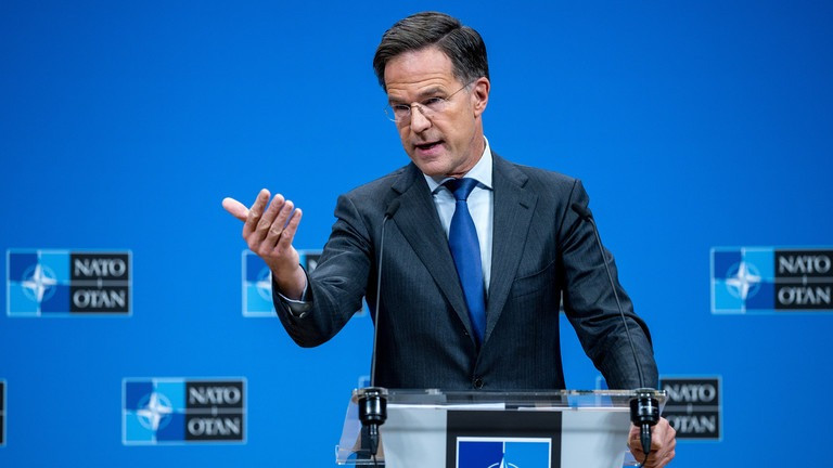 Tổng thư ký NATO Mark Rutte. (Ảnh: Getty Images) Tổng thư ký NATO Mark Rutte. (Ảnh: Getty Images)