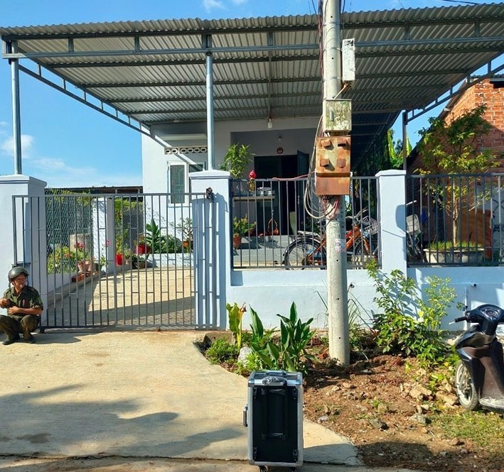 Ngôi nhà nơi xảy ra vụ án mạng. Ảnh: CTV.