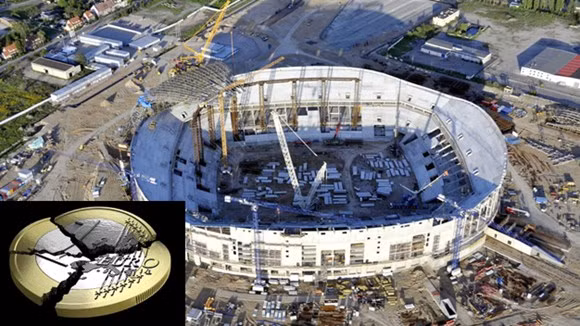 Việc xây dựng mới cơ sở hạ tầng khiến chi phí tổ chức EURO 2012 bị đội lên rất nhiều