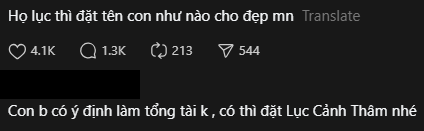 Một bình luận trên Threads đã "nói lên tất cả" về "nỗi ám ảnh" mang tên Lục Cảnh Thâm. Một bình luận trên Threads đã "nói lên tất cả" về "nỗi ám ảnh" mang tên Lục Cảnh Thâm.
