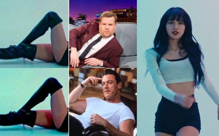 Đôi chân dài của Lisa cũng trở nên viral khắp Twitter trong trào lưu “Did It Work?”.