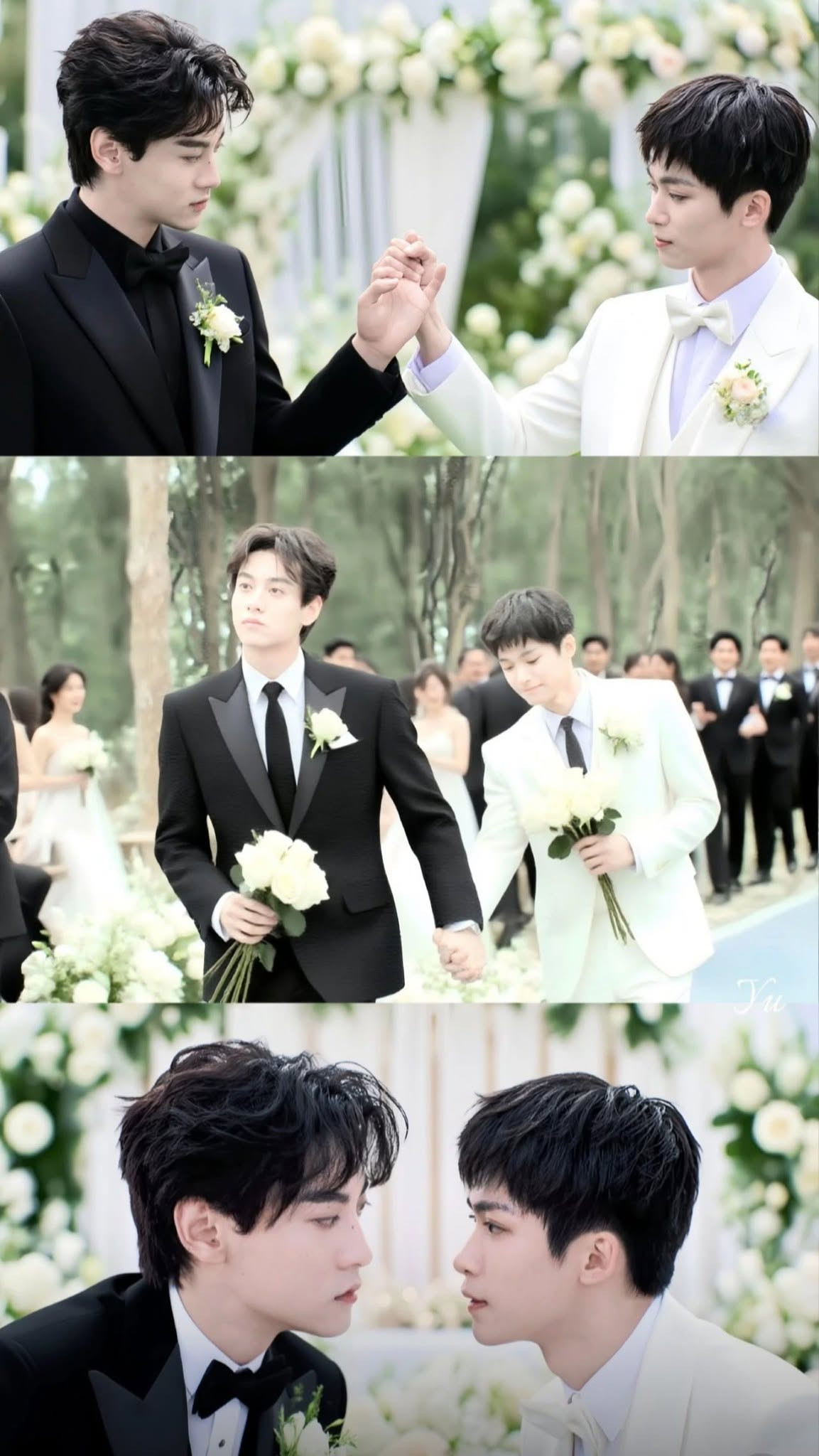 Vì quá mê Trì Sính và Sở Úy, dù trên phim, cả hai còn chưa chính thức hẹn hò thì fan đã ghép xong hình cưới cho bộ đôi. Do chỉ dừng ở mức "đu/ ship nhân vật", mức độ "chế ảnh" này vẫn được chấp nhận.