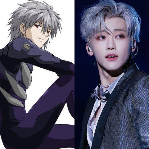 Kaworu Nagisa (Tân thế kỷ Evangelion) có thể là một trong những lựa chọn tốt nhất dành cho Jaemin (NCT).