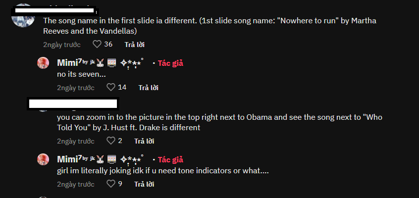 Một netizen đính chính thông tin dưới bài đăng của tài khoản TikTok trên. Chủ tài khoản đã phủ nhận bình luận của người này và sau đó khi bị &quot;vặn lại&quot;, tài khoản TikTok này thú nhận đây chỉ là trò đùa.